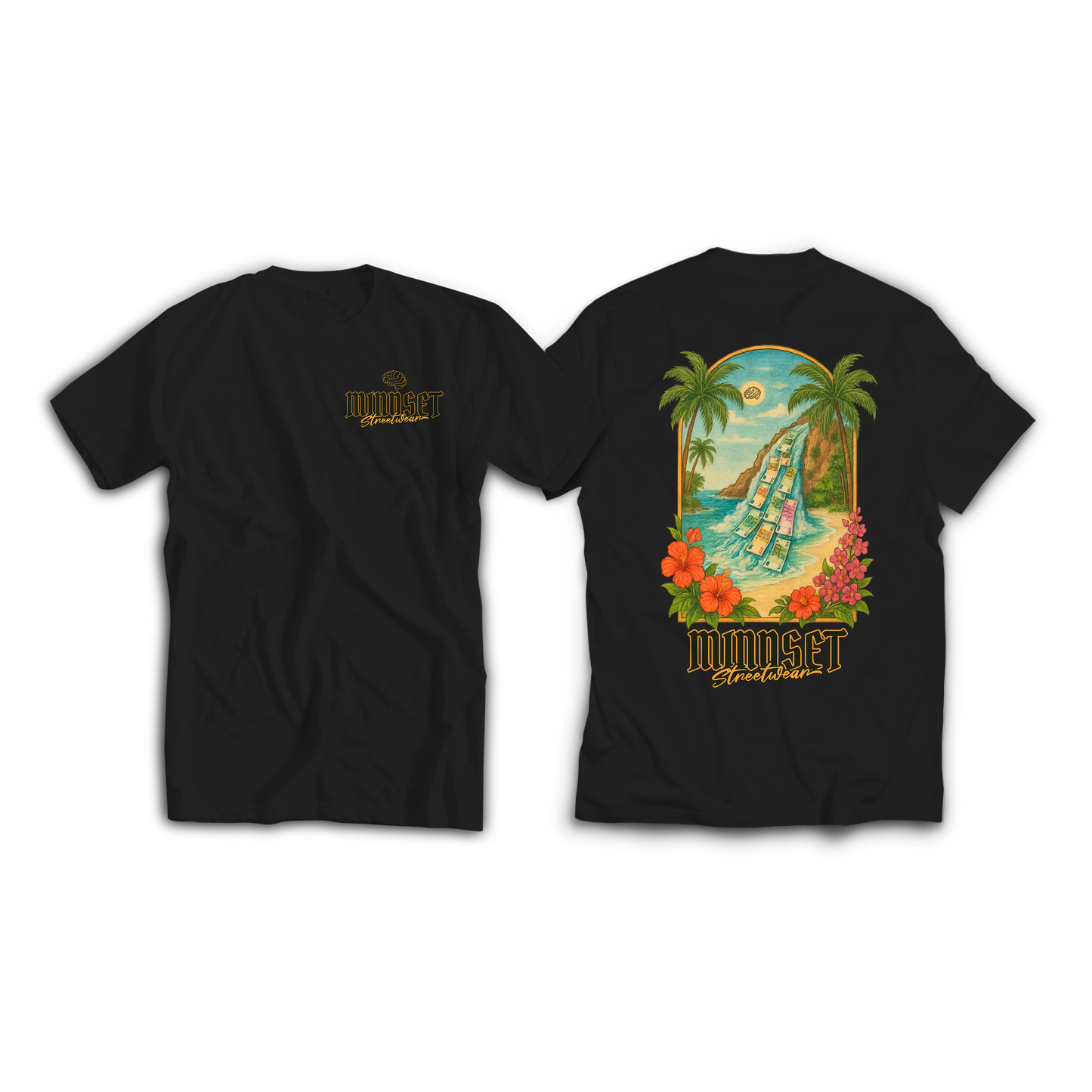 Tee-shirt MINDSET CARRIBEAN DREAM Noir II