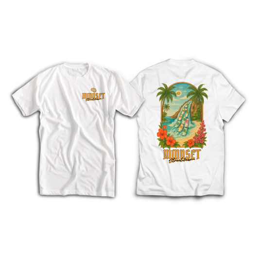 Tee-shirt MINDSET CARRIBEAN DREAM Blanc I