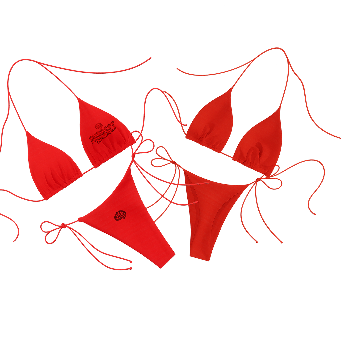 Maillots MINDSET STREETWEAR rouge