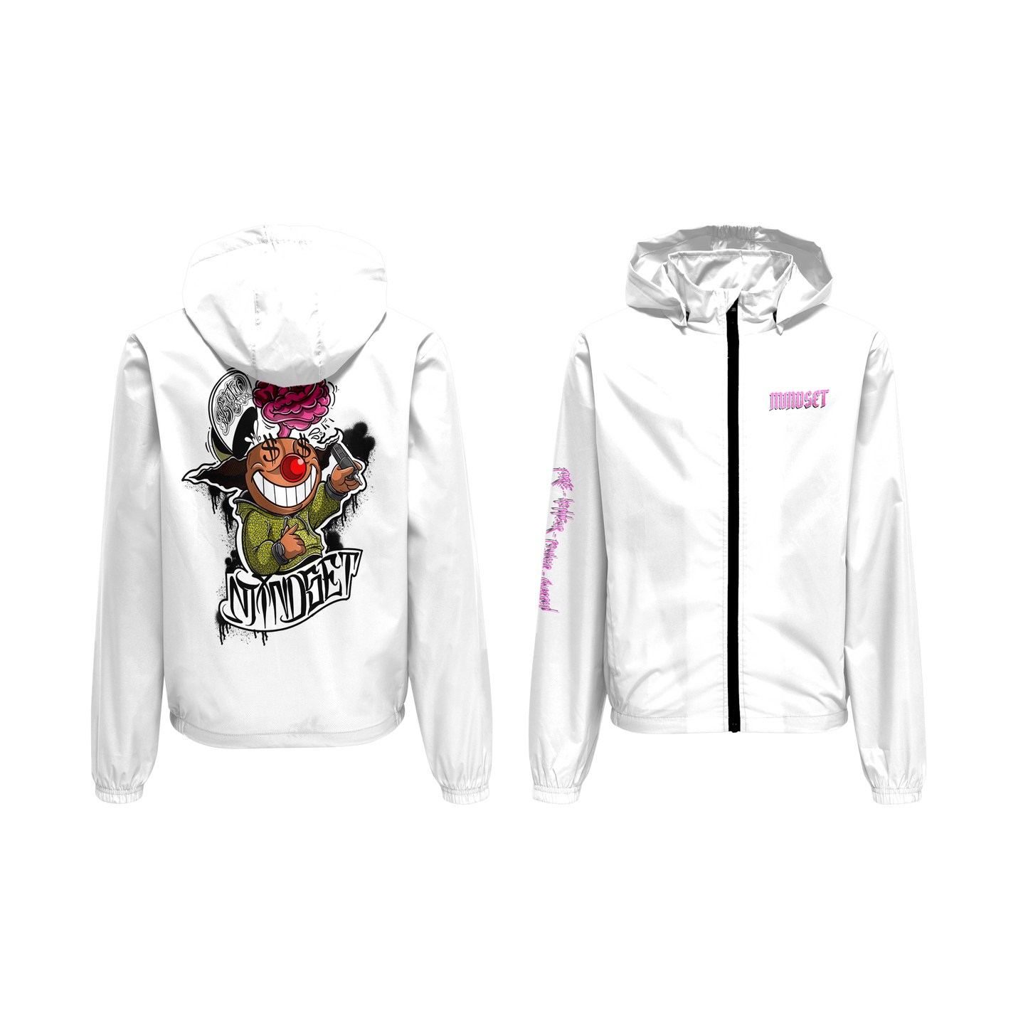 Coupe-Vent MINDSET X TI BUJU BLANC