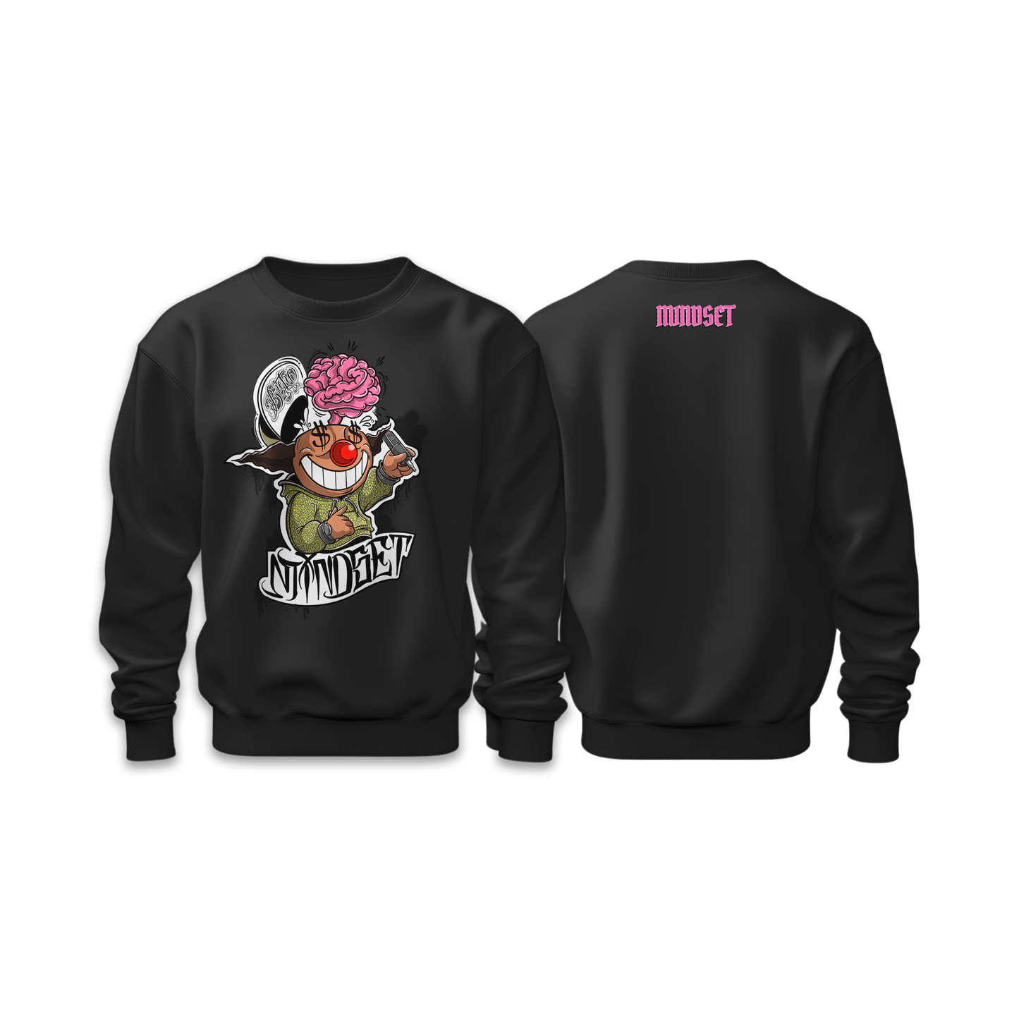 Sweat-Shirt MINDSET X TIBUJU Édition noir