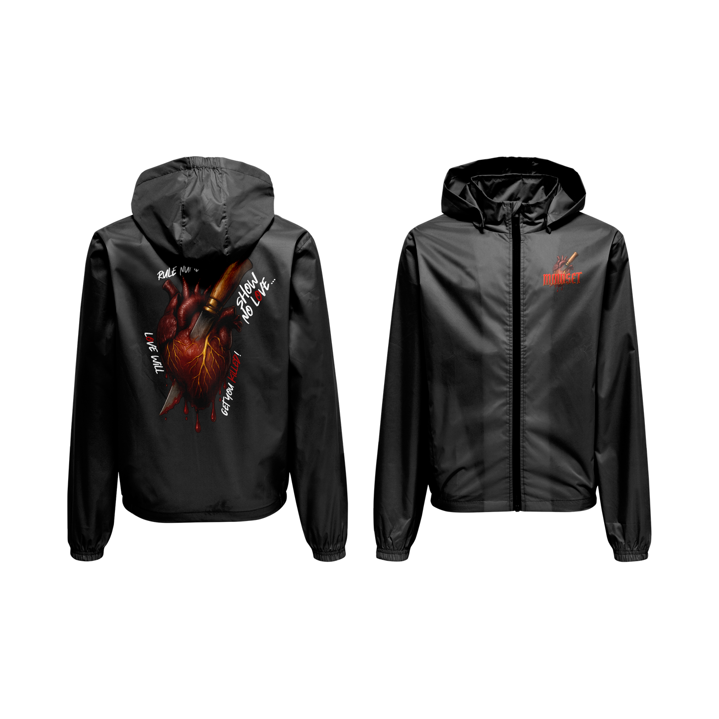 Coupe-Vent RULE N°5 NOIR