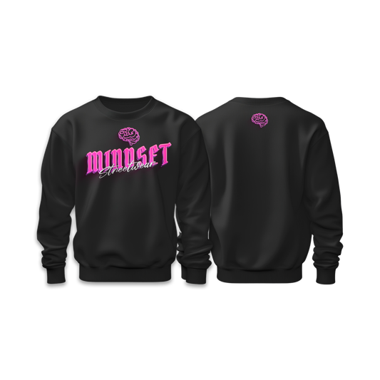 Sweat-Shirt MINDSET STREETWEAR Noir&Rose