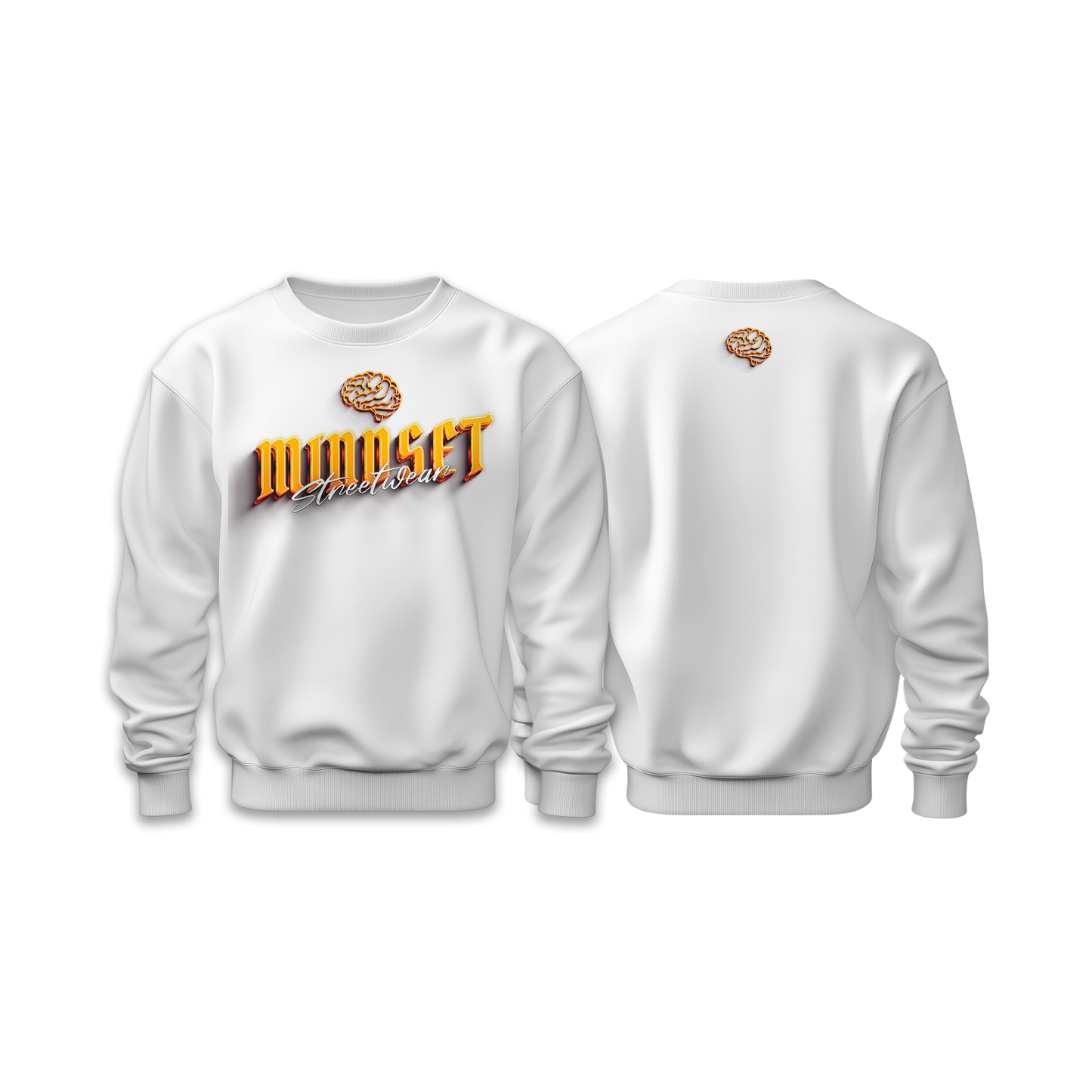 Sweat-Shirt MINDSET STREETWEAR blanc