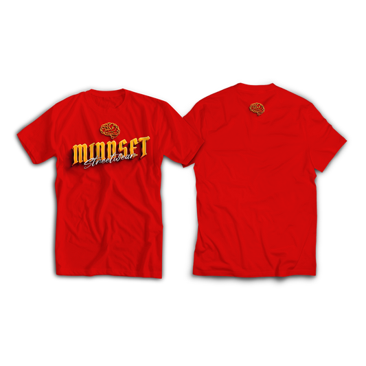 Tee-shirt MINDSET STREETWEAR rouge