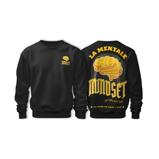Sweat-Shirt MINDSET Black&Yellow