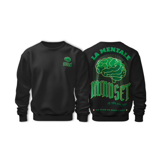 Sweat-Shirt MINDSET Black&Green