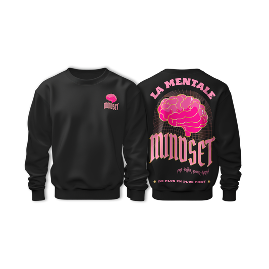 Sweat-Shirt MINDSET Black&Pink 2