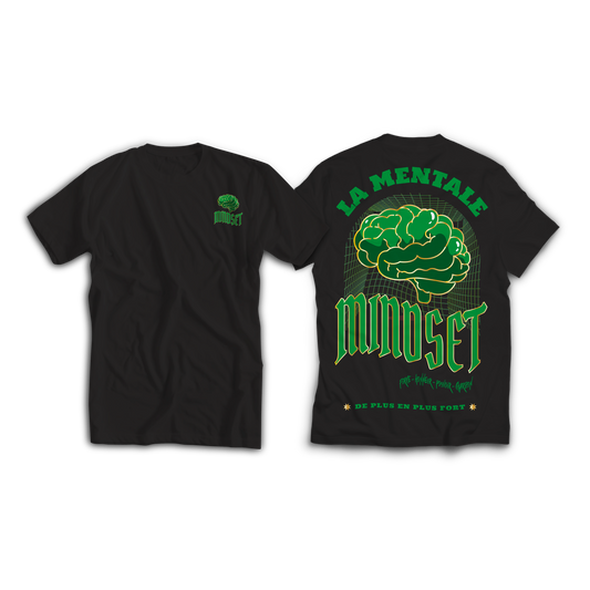 Tee-shirt MINDSET BLACK&GREEN