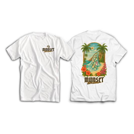 Tee-shirt MINDSET CARRIBEAN DREAM Blanc II