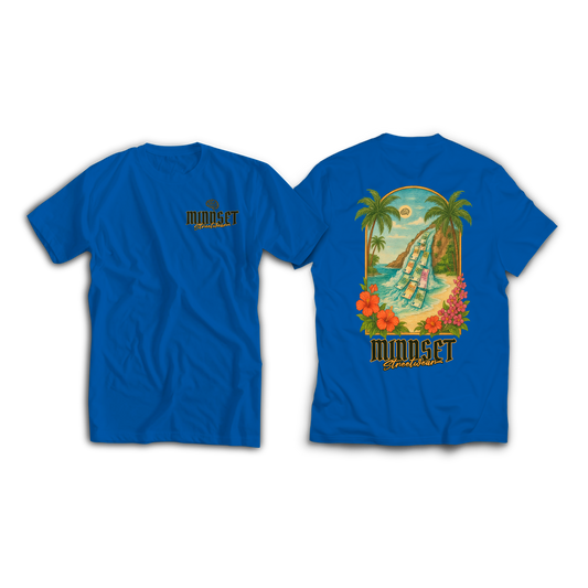 Tee-shirt MINDSET CARRIBEAN DREAM Bleu II