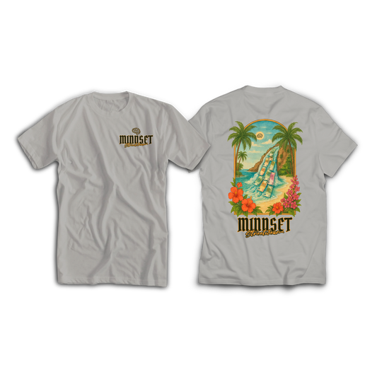 Tee-shirt MINDSET CARRIBEAN DREAM Gris II