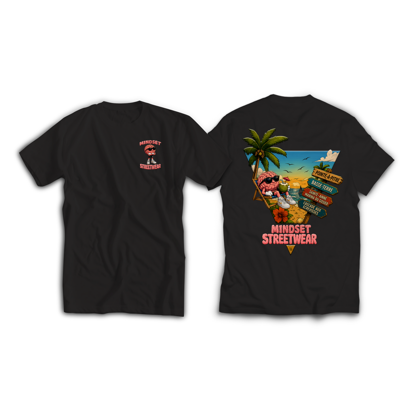 Tee-shirt MINDSET SUMMER 2026 NOIR