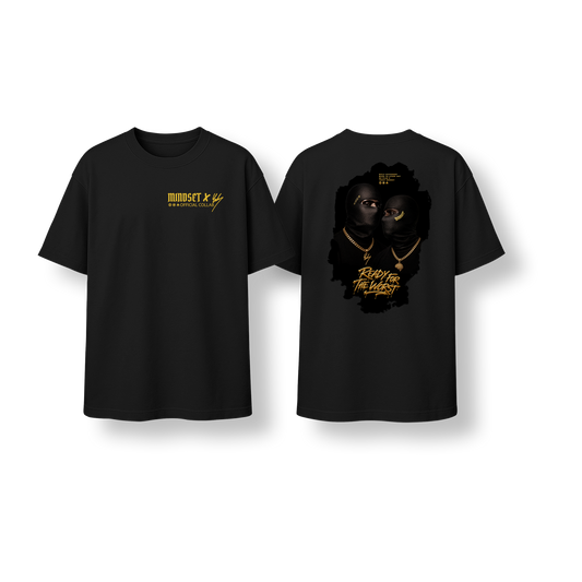 Tee-shirt MINDSET X CUB OFFICIAL COLLAB NOIR OVERSIZE