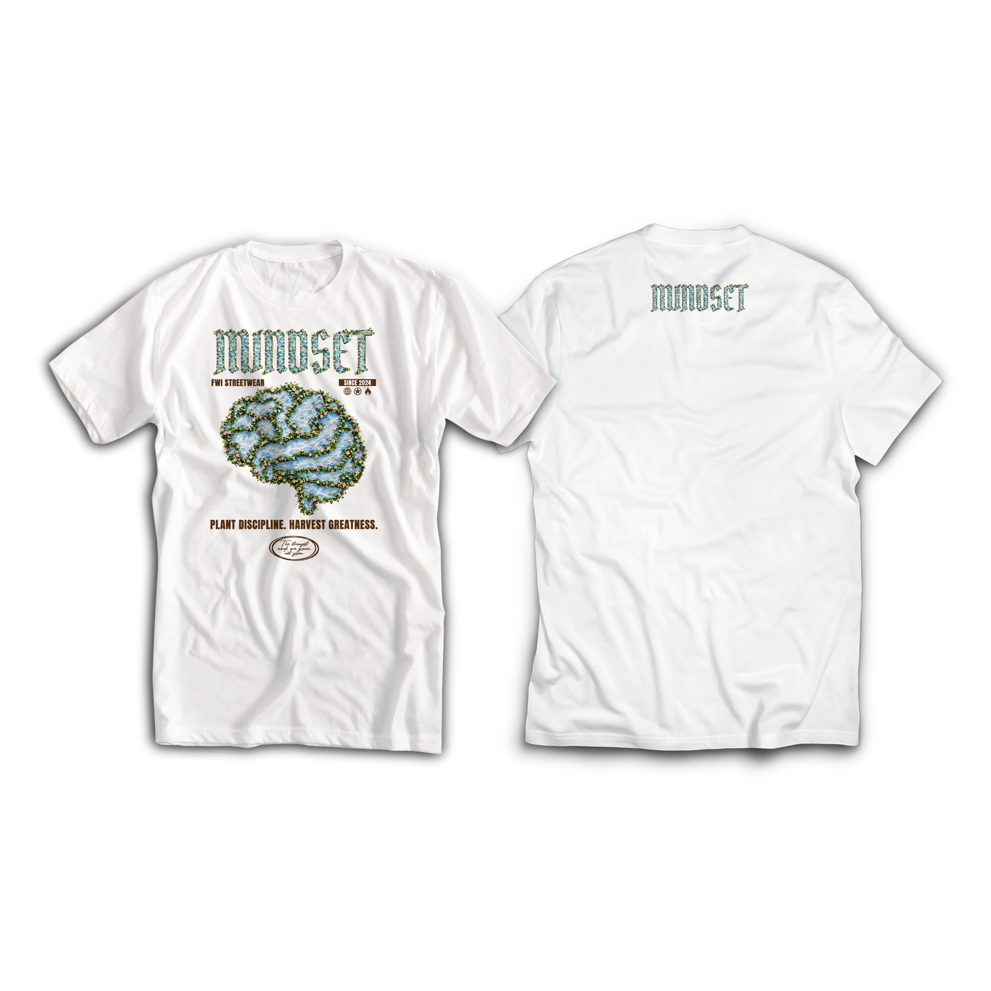 Tee-shirt MINDSET FWI STREETWEAR BLANC