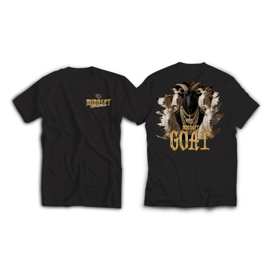 Tee-shirt MINDSET GOAT EDITION NOIR