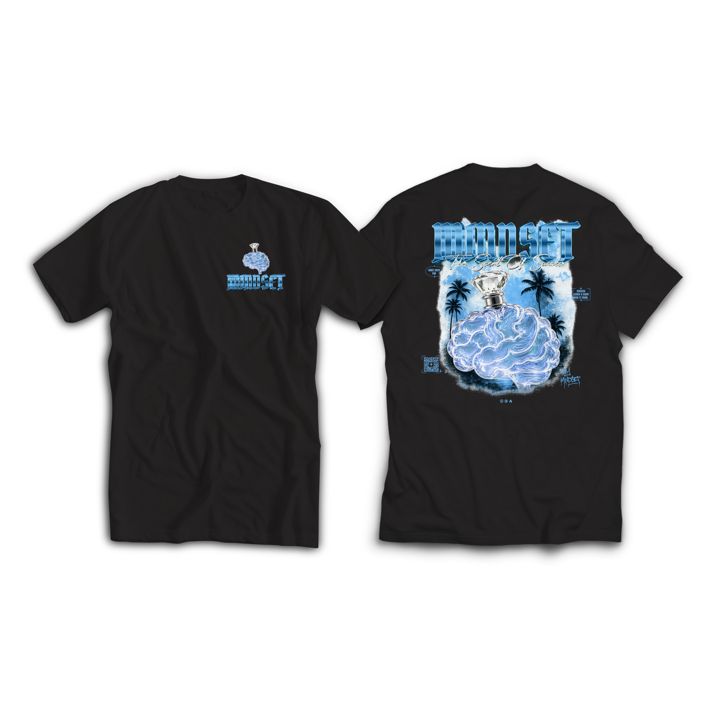 Tee-shirt MINDSET SOS EDITION BLEU&NOIR