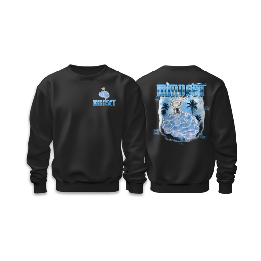 Sweat-Shirt MINDSET SOS EDITION BLEU&NOIR