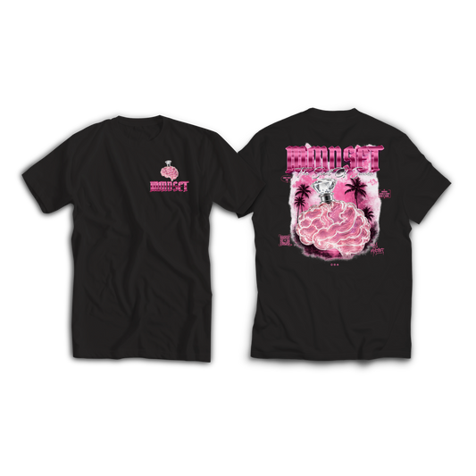 Tee-shirt MINDSET SOS EDITION ROSE&NOIR