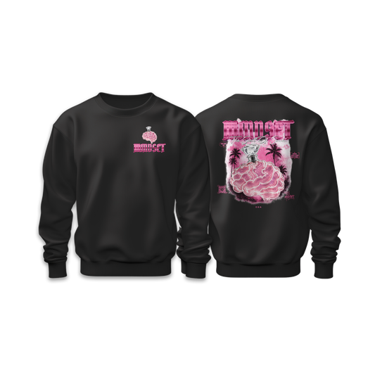 Sweat-Shirt MINDSET SOS EDITION ROSE&NOIR