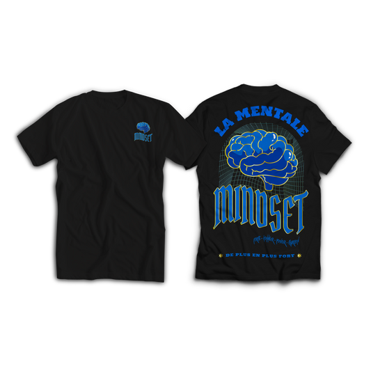 Tee-shirt MINDSET Limited Edition Black&Blue