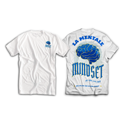 Tee-shirt MINDSET Limited Edition White&Blue