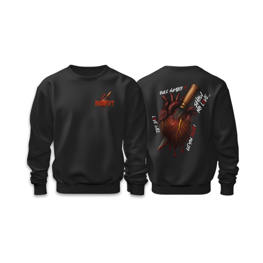 Sweat-Shirt Mindset RULE N°5 NOIR