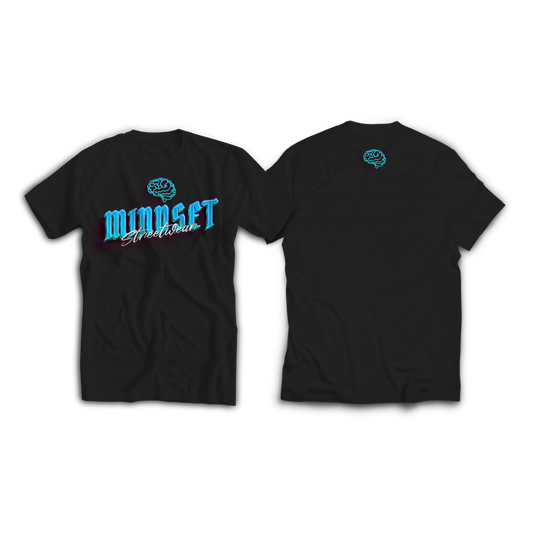 Tee-shirt MINDSET STREETWEAR Noir&Bleu
