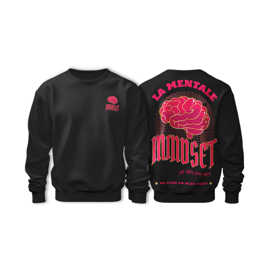 Sweat-Shirt MINDSET Limited Edition Black&Pink